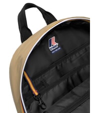 KWAY LAON Rucsac din nailon bej kaki - Rucsacuri pentru școală și timp liber - 4