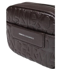 ARMANI EXCHANGE LIZ PEBBLE Geantă foto cu logo &icirc;n relief antagonist - Genți femei - 5