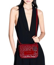 ARMANI EXCHANGE LIZ PEBBLE Geantă foto cu logo &icirc;n relief lucru - Genți femei - 2