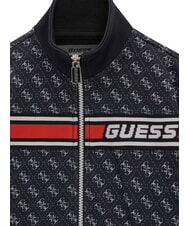 GUESS KIDS ACTIVE Hanorac cu fermoar complet 4g aop jet black - Hanorac pentru bebeluși - 3
