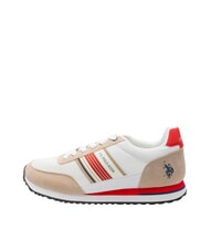 U.S. POLO ASSN. XIRIO Adidași bej-alb-gălbui - Pantofi bărbați - 2