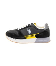 U.S. POLO ASSN. JAKE Teniși din piele mixtă BLK - Pantofi bărbați - 5