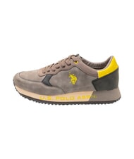 U.S. POLO ASSN. CLEEF Adidași gri &icirc;nchis-negru - Pantofi bărbați - 3