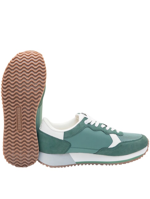 CLEEF Adidași pentru bărbați verde deschis - Pantofi bărbați
