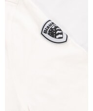 BLAUER KEENAN Tricou de bumbac Albă ca Zăpada - tricou - 2