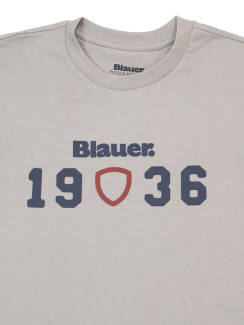 CHAMBERLAIN Tricou din bumbac gri cețos - tricou