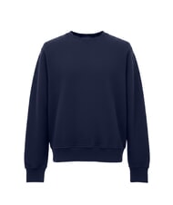 TRUSSARDI JERSEY Hanorac de bumbac Albastru marin - hanorace - 3
