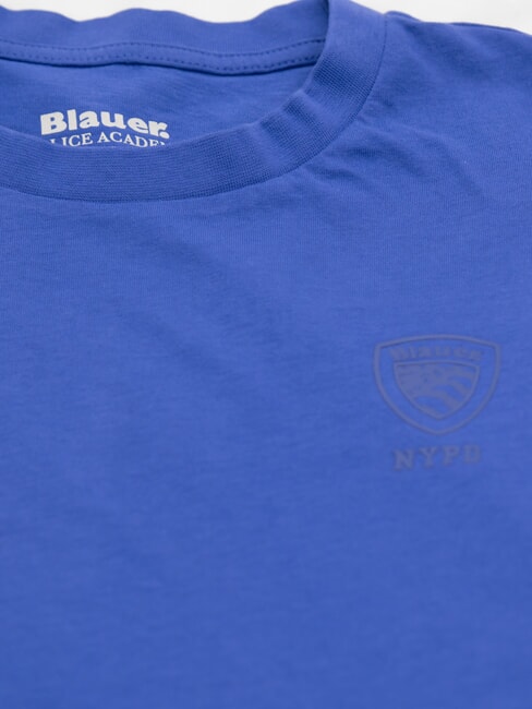 EUTAW Tricou din bumbac clematită albastră - tricou