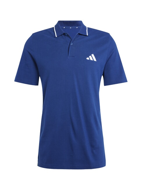 3 STRIPES Tricou polo cu m&acirc;necă scurtă albastru - maiou Polo