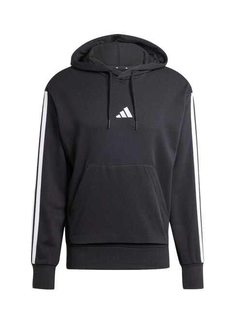 3 STRIPES Hanorac cu gluga negru - hanorace