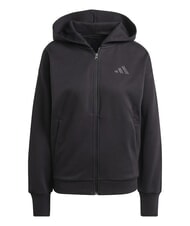 ADIDAS ALL SZN Hanorac cu fermoar complet și glugă negru - Hanorace pentru femei - 4