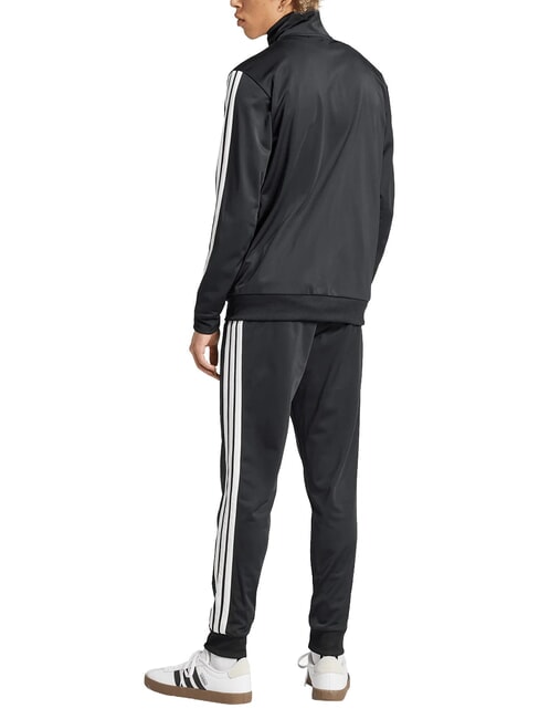 3 STRIPES Pantaloni + Hanorac negru - Costume sport pentru bărbați