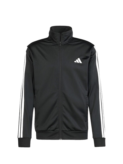 3 STRIPES Pantaloni + Hanorac negru - Costume sport pentru bărbați