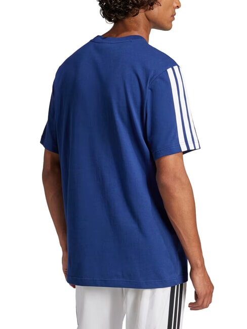 3 STRIPES Tricou din bumbac albastru - tricou