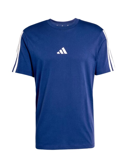 3 STRIPES Tricou din bumbac albastru - tricou