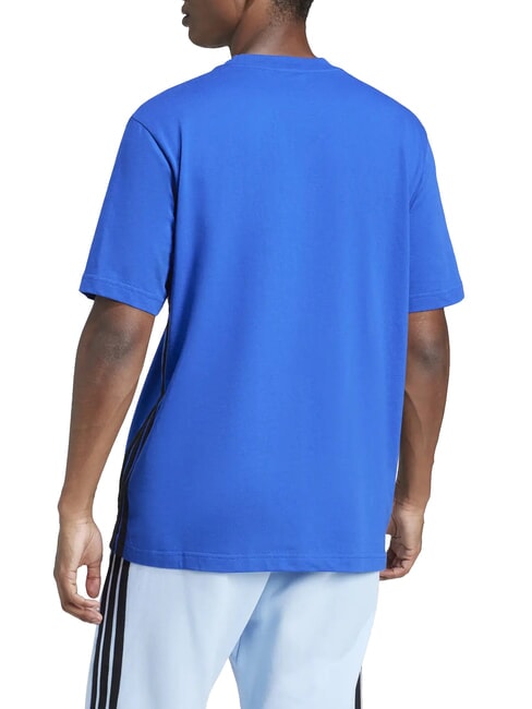 3 STRIPES Tricou de bumbac albastru - tricou