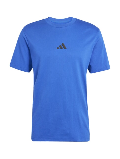 3 STRIPES Tricou de bumbac albastru - tricou