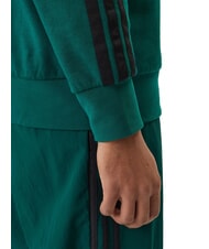 ADIDAS 3 STRIPES Hanorac verde - hanorace - 3