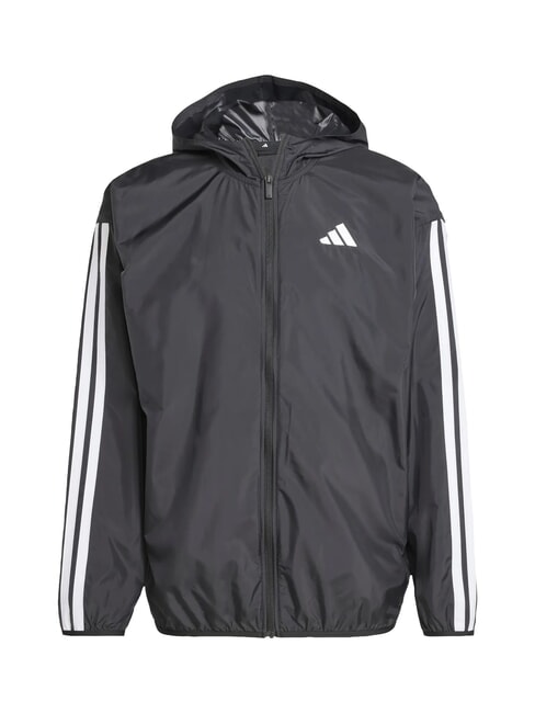 3 STRIPES Jachetă sport cu glugă negru - Geci de bărbați