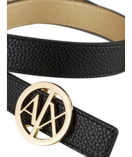 ARMANI EXCHANGE A|X Curea reversibilă bla / aur - Curele - 2