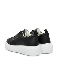 ARMANI EXCHANGE SUPER Adidași din piele negru - Pantofi femei - 3