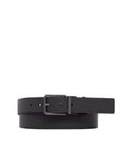 ARMANI EXCHANGE A|X LOGO ALL OVER Curea reversibilă fier negru/forjat - Curele - 2