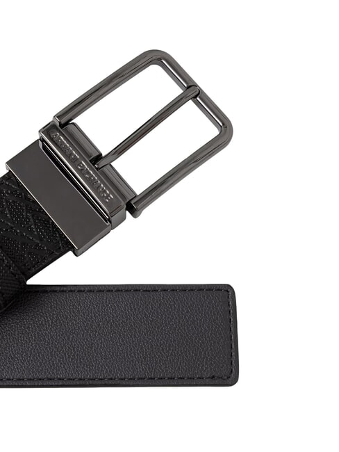 A|X LOGO ALL OVER Curea reversibilă fier negru/forjat - Curele