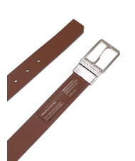ARMANI EXCHANGE DOUBLE Curea reversibilă din piele - Curele