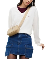 TOMMY HILFIGER TJW DAILY ELEVATED Geantă de umăr lut alb - Genți femei - 2