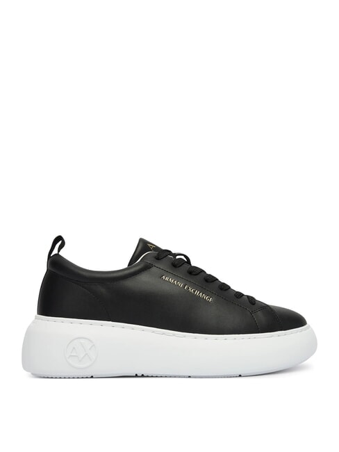 SUPER Adidași din piele negru - Pantofi femei
