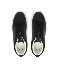 ARMANI EXCHANGE SUPER Adidași din piele negru - Pantofi femei - 4