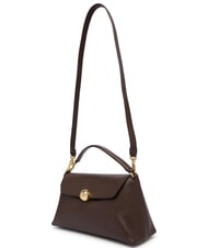 FURLA SFERA SOFT Geantă de m&acirc;nă din piele, cu curea de umăr ciocolată - Genți femei - 3