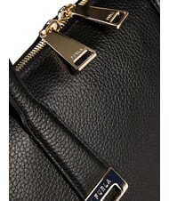 FURLA OLIVIA Geantă de cumpărături din piele negru - Genți femei - 4