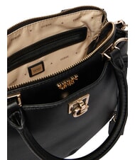 GUESS BIANCA Geantă de m&acirc;nă, cu curea de umăr BLACK - Genți femei - 5