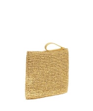 GUESS RAFFIA Geantă de m&acirc;nă nisip nud - Genți femei - 3