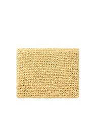 GUESS RAFFIA Geantă de m&acirc;nă nisip nud - Genți femei - 4