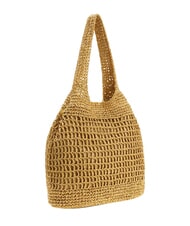 GUESS RAFFIA Geantă de plajă de umăr nisip nud - Genți femei - 2