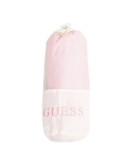 GUESS LOGO Prosop de plajă din bumbac roz fericit - Accesorii de călătorie - 2