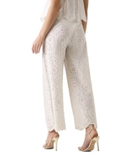 GUESS CELESTE Pantaloni Sangallo perlă palidă - Pantaloni pentru femei - 2