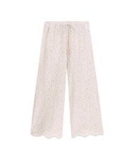 GUESS CELESTE Pantaloni Sangallo perlă palidă - Pantaloni pentru femei - 3