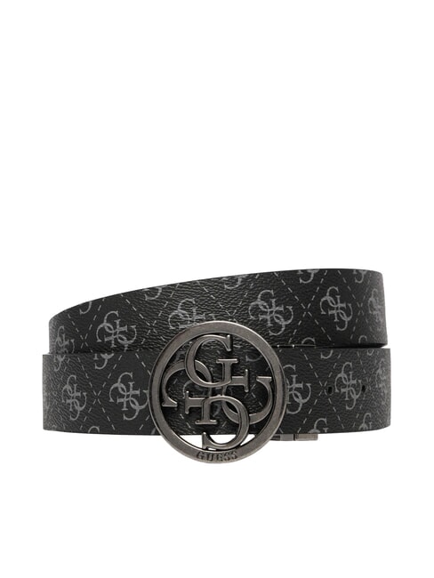 MILANO Curea de piele BLACK - Curele