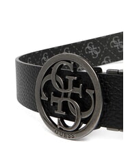 GUESS MILANO Curea de piele BLACK - Curele - 3