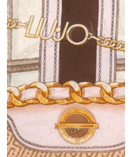 LIUJO LOGO Eșarfă imprimată cămilă - Eșarfe - 3