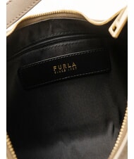FURLA DIAMANTE Geantă de umăr, piele mahon - Genți femei - 4