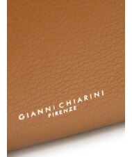 GIANNI CHIARINI HERMY Geantă de umăr din piele cu curea de m&acirc;nă nuci - Genți femei - 5