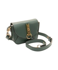 LOVE MOSCHINO PINNED LOVE Geantă mini, cu curea de umăr verde - Genți femei - 2
