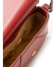 LOVE MOSCHINO PINNED LOVE Geantă mini, cu curea de umăr vin - Genți femei - 3