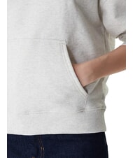 GUESS JEANS EMBRO Hanorac cu gluga gj lt gri heather - Hanorace pentru femei - 3