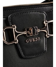 GUESS JANIE Geantă de umăr BLACK - Genți femei - 4
