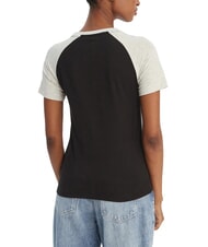 GUESS JEANS RAGLAN Tricou de bumbac jetbla - tricou - 2